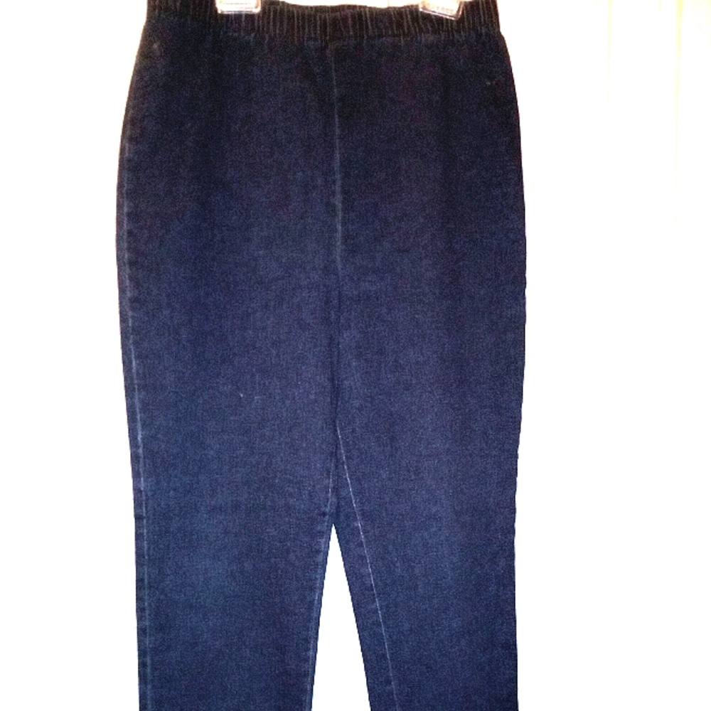 Women's Denim Blue Skinny Jeans Size Large - Picture 3 of 9